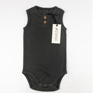 Kidwild Ribbed Henley Bodyuit